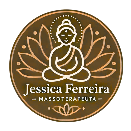 Logomarca Jessica Ferreira Massoterapeuta Campinas