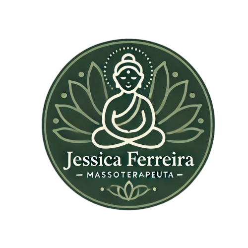Massoterapeuta Jessica Ferreira Logomarca